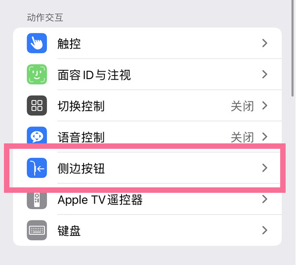 张店苹果14维修店分享iPhone14 Plus侧键双击下载功能关闭方法 